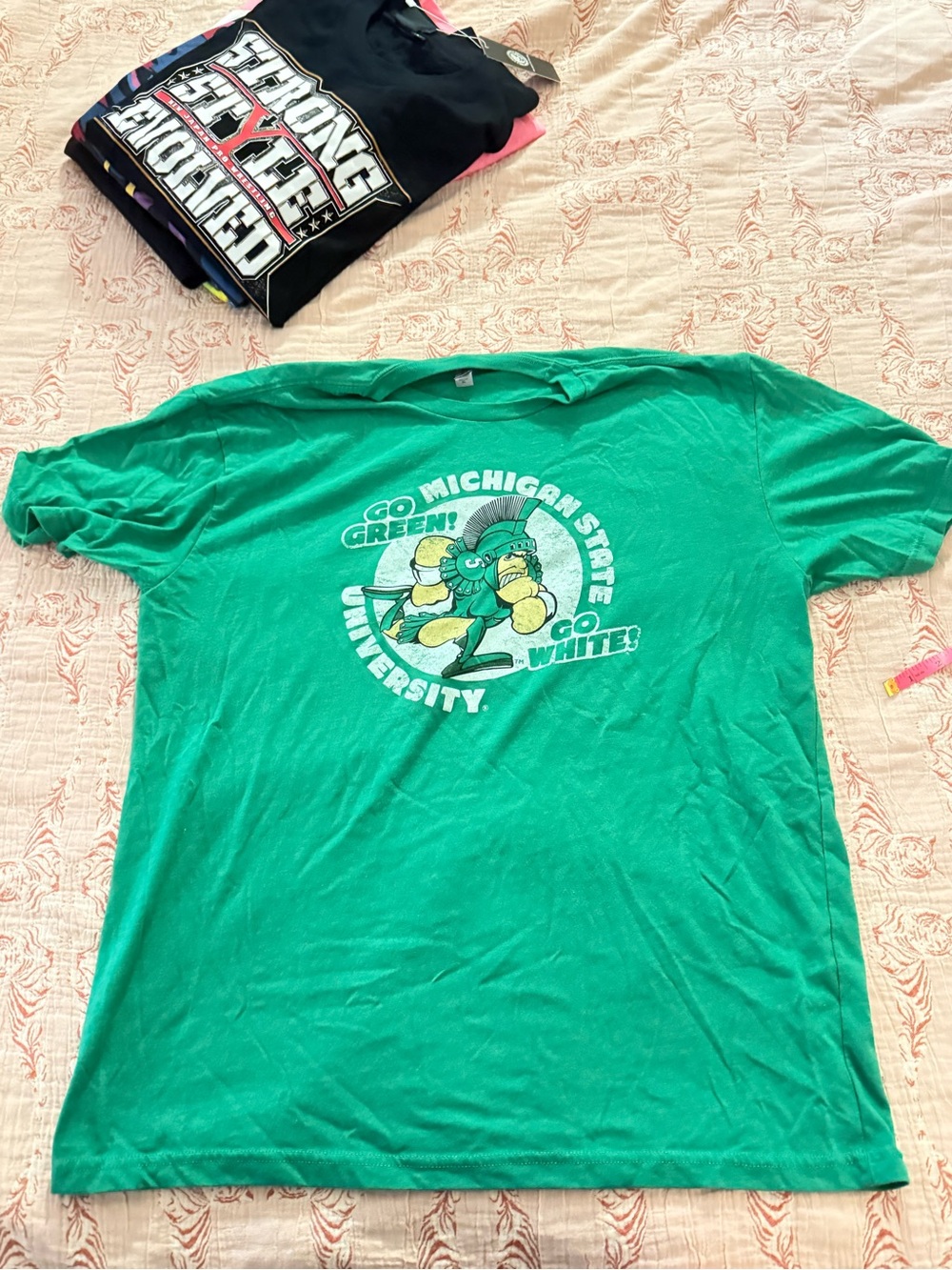 Michigan State Spartans tee, XL